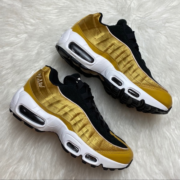 Nike Air Max 95 LX Wheat Gold - Picture 3 of 7